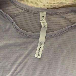 Lululemon shortsleeve purple shirt
